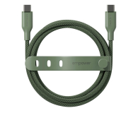 PanzerGlass empower Racing 60W USB-C 1,2m Sage - 1546794 - zdjęcie 1